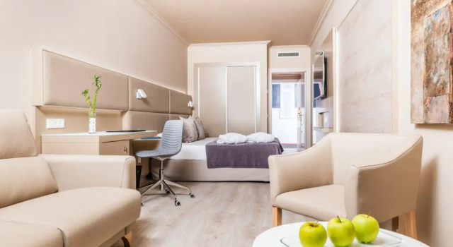 Двухместный семейный номер Делюкс с доступом в СПА Sallés Hotel Pere IV