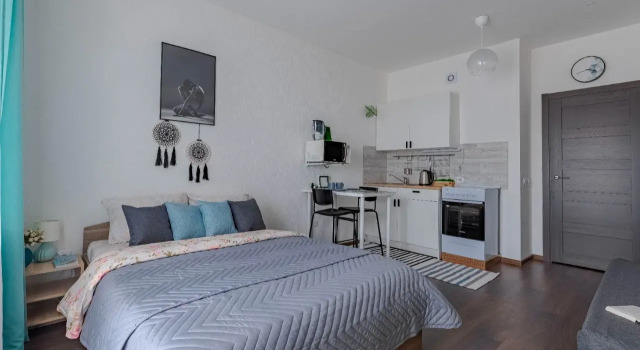 Studiya Na Oktyabryskoy Nab. 34 Apartments, Rezervovat Apartmán Petrohrad Rusko