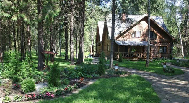 Вилла с балконом Отель Эко Романов Лес