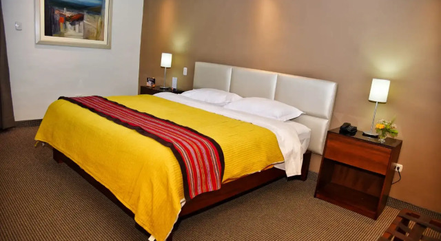 Standardní Dvoulůžkový s manželskou postelí pokoj Hotel Cajamarca