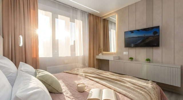 V Tsentre S Vidom Na Prud Flat, Prenota Appartamento Tjumen' 