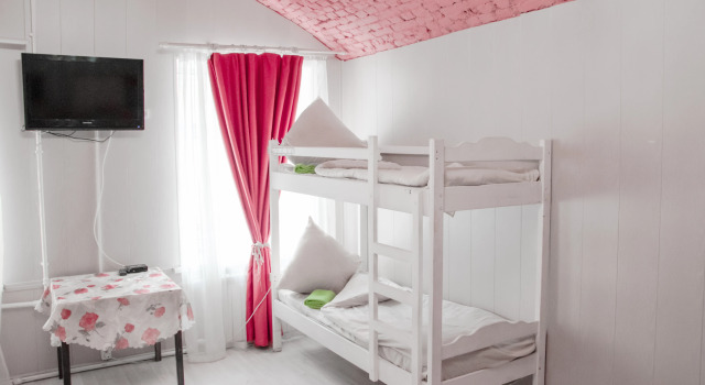 Семейный номер Standard c 1 комнатой с балконом и с красивым видом из окна Хостел Oh, my bed!
