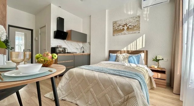 Uyutnaya Studiya №17 Flat, Rezerwuj Apartament Troitsk 