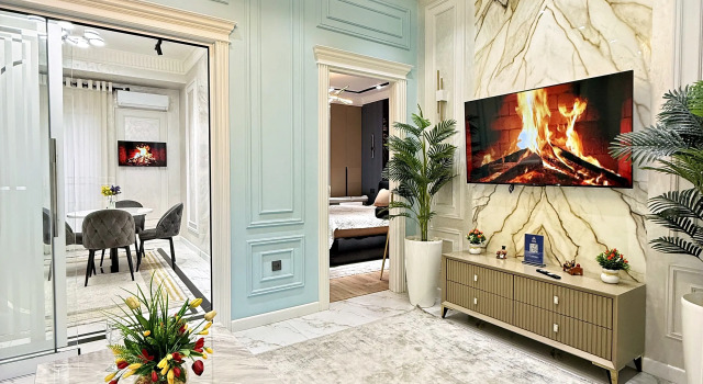 Апартаменты Kazakhstan Residents by Royal Rentals 155, Забронировать Апартаменты/квартира Отели Ташкентской области с парковкой, рядом с Минор, Парковка