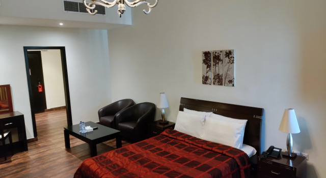 Двухместная студия с видом на город Отель Al Manzil Hotel