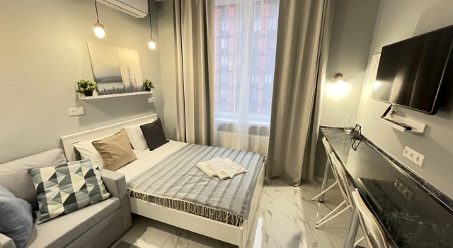 Tekhnopark Studiya 2 Apartments, Prenota Appartamento Hotel a UAO Area con parcheggio, Parcheggio