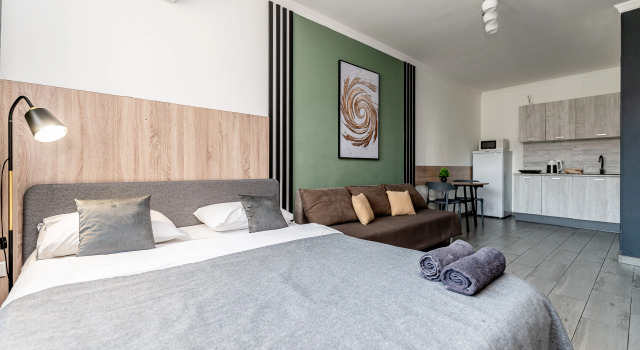 Apatrkhaus 7 na Initsiativnoy Apartment, Rezervovat Apartmán Hotely v Lyuberetsky District s parkováním, Parkování
