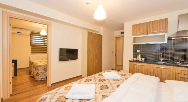 Четырёхместные апартаменты c 1 комнатой Апарт-отель Invictum Residence