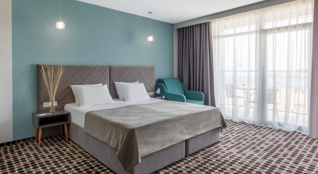 Двухместный номер Standard с балконом Отель Corudo Family Resort&Spa