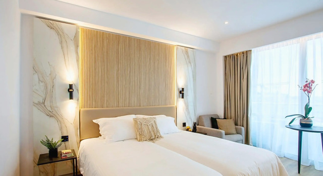 Superior Double room with balcony and with Side Sea View Cavo Maris Beach Hotel