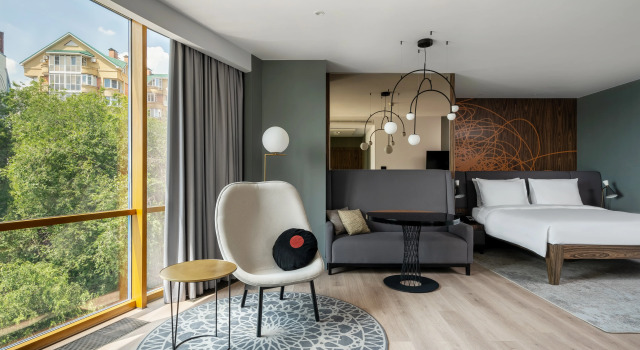 Двухместный полулюкс Гостиница Radisson Blu, Ростов-на-Дону