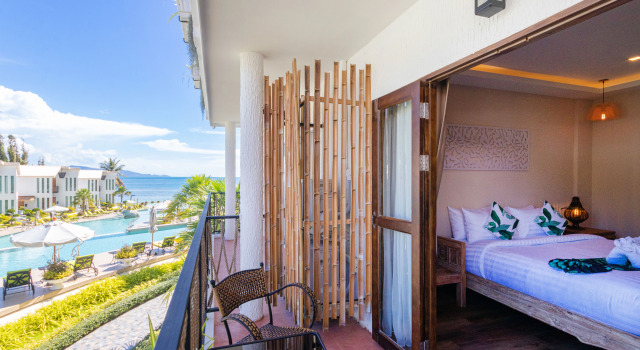 Двухместный номер Superior с видом на бассейн Vannee Golden Sands Beachfront Resort