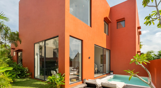 Шестиместная вилла Luxury с 4 комнатами с балконом и с видом на сад Five Stories Villa By SUOM