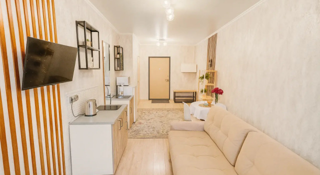 Апартаменты РКБ Аквапарк Пляж до центра и до аэропорта 10 минут