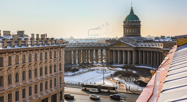 Апартаменты Minin Apartments c Террасой и видом на Казанский собор 180 кв.м., Забронировать Апартаменты/квартира Апартаменты Санкт-Петербурга, рядом с Летний сад, Апартаменты/квартира