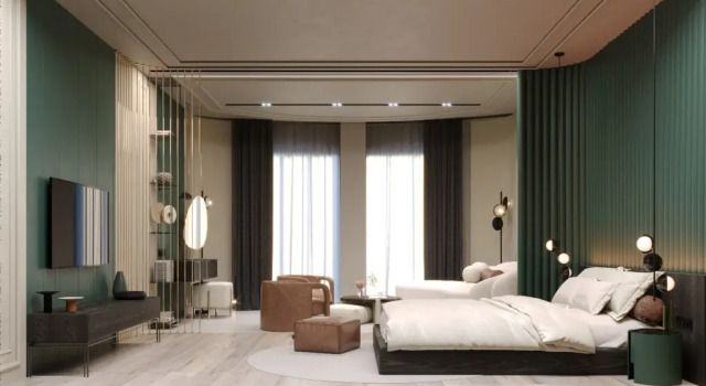 Двухместный полулюкс Dostyk Business Hotel