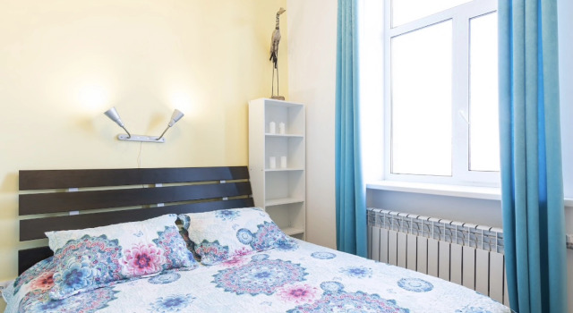 Четырёхместные апартаменты c 1 комнатой с видом на город Апартаменты Bussi Suites