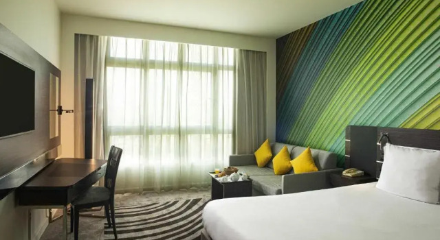 Двухместный номер Улучшенный с видом на город Отель Novotel Cairo El Borg