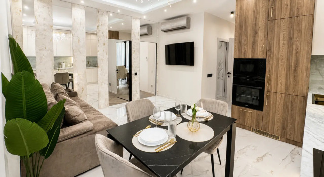 S Vidom na Zakat v Paveletskaya Siti Flat, Book Apartment Moscow Russia