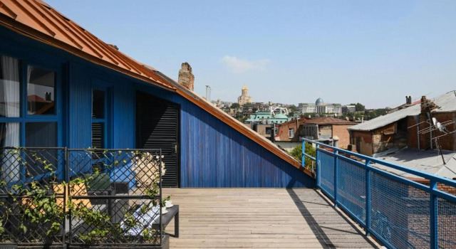 Двухместный номер Standard с красивым видом из окна Blue Balcony Hotel