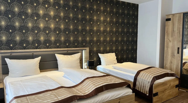 Трёхместный номер Standard с красивым видом из окна Hotel Attaché an der Messe by ANS