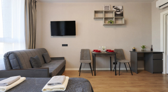 Uyutnyaya Studiya V Zhk Troparyovo Park Komfort Dlya 4 Gostey Apartments, Book Apartment Moscow Russia