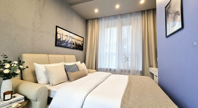 Premium Aparts dlya semi ryadom s Moskva Siti i panoramnym vidom na Roskosmos Flat, Réserver Appartement Filevsky Park , près de Métro Fili