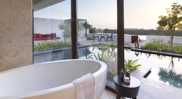 Вилла Pool c 1 комнатой с видом на лагуну Курортный отель Al Baleed Resort Salalah by Anantara