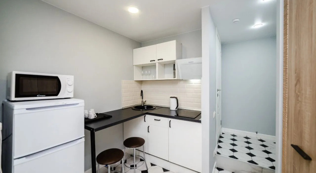 Studiya U Metro Vladykino Botanicheskiy Sad I Vdnkh Ryadom 1302b Flat, Reserva ahora Apartamento Hoteles en Moscú con aparcamiento, Aparcamiento