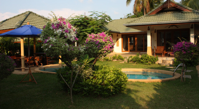 Вилла с 3 комнатами с красивым видом из окна Отель Idyllic Samui Oceanfront Resort and Villas
