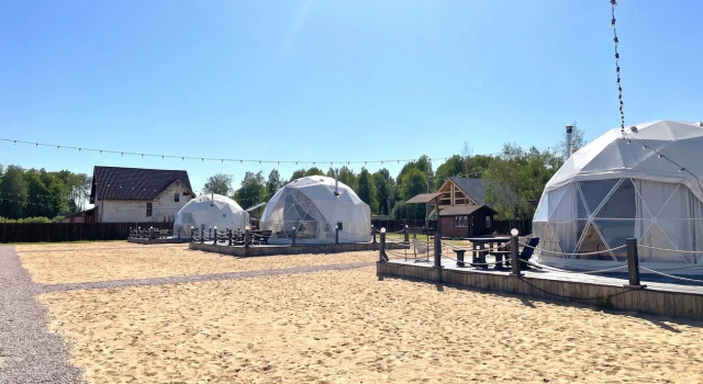 Kupol 2-ya Liniya na Baze Otdyiha FazendaNeogarden Private house, Book Feriehus Silino 