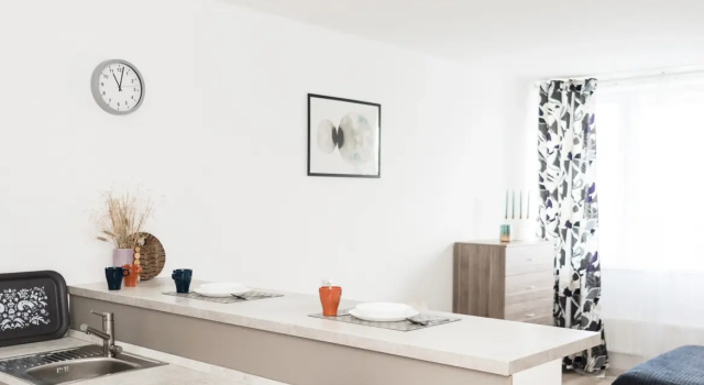 Студия с красивым видом из окна Апартаменты Apart Seasons Artek