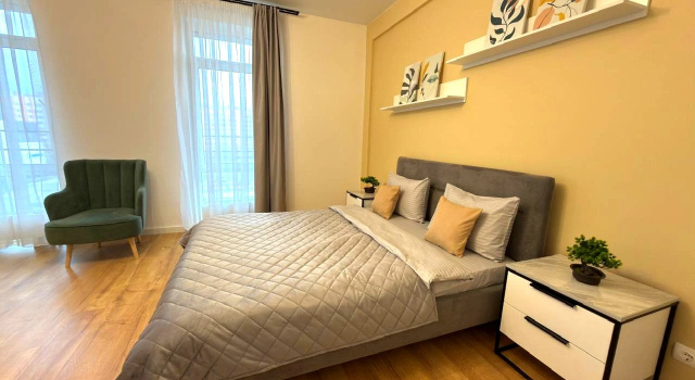 Uyutnaya 2komn Ot Dom 89 V Mkrn Slavyanskiy 6\2 Flat, Đặt Căn hộ Khách sạn ở Ural có chỗ đỗ xe, Bãi đậu xe