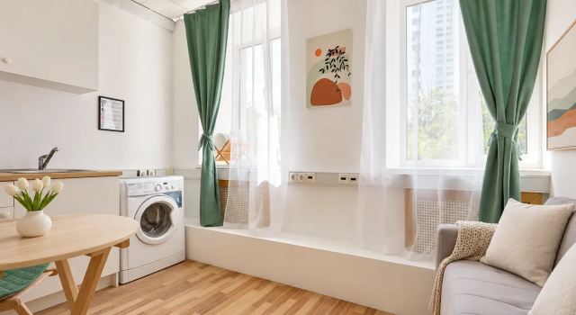 Na Bolshoy Spasskoy Ulitse 1 Apartments, Boek Appartement Hotels in Moskou met parkeren, Parkeren