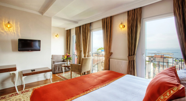 Двухместный номер Superior с видом на море Отель Aren Suites