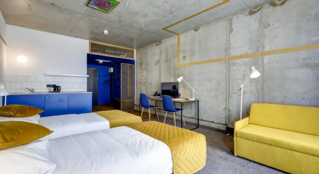 Двухместный номер Standard с красивым видом из окна Hotel Arche Geologiczna