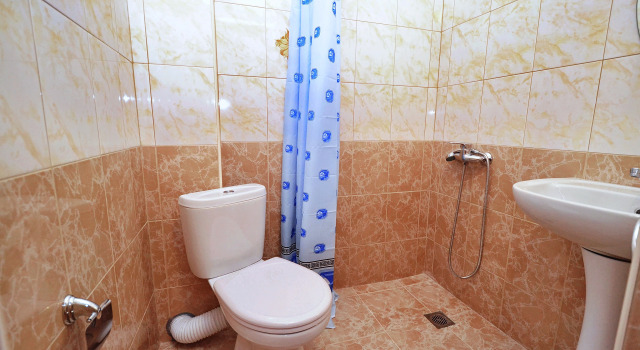 Четырёхместный номер Standard с балконом и с красивым видом из окна Гостевой дом Ахиллес Палас