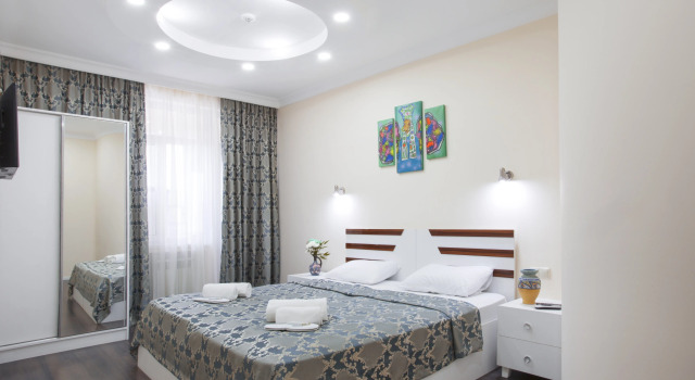 Апартаменты Deluxe с видом на море Апарт-отель Leyla Apartmens 1