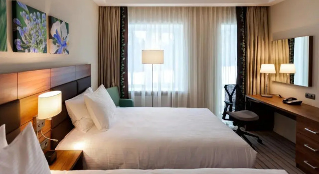 Двухместный номер Standard с красивым видом из окна Hilton Garden Inn Moscow Новая Рига