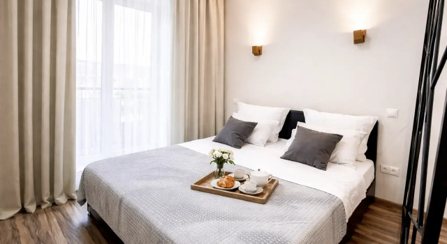 Stil'naya Studiya v ZHK Layner Flat, Rezerwuj Apartament SAO Area Moskwa
