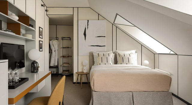 Двухместный полулюкс Отель GLINZ Hotel by Ginza Project