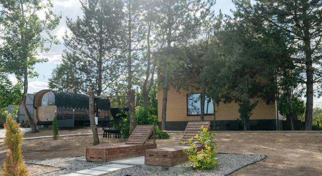 Zagorodny Dlya Otdykha Garmoniya Na Beregu Reki Private House, Réserver Maison de vacances Cottages à Astrakhan Region, Cottage