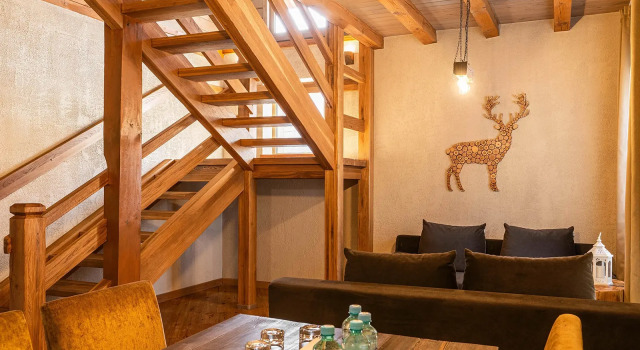 Шале с балконом и с видом на горы Отель Arkhyz Royal Resort & Spa