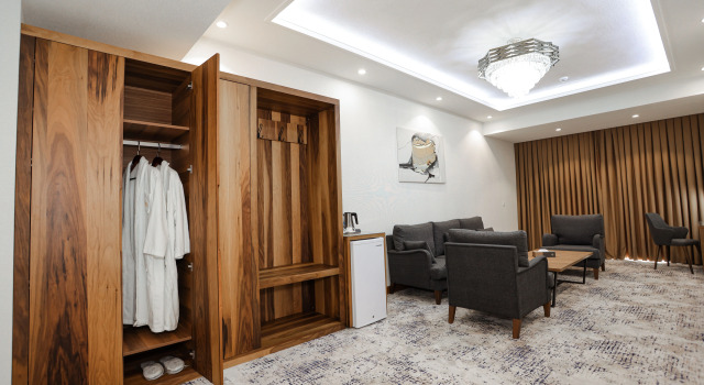 Люкс Luxury с красивым видом из окна Отель Bogishamol