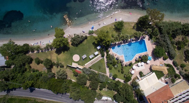 Номер Standard с балконом и с видом на море Отель Corfu Senses Resort