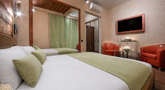 Standardní Dvoulůžkový s manželskou postelí pokoj Aleks na Narvskoy Hotel