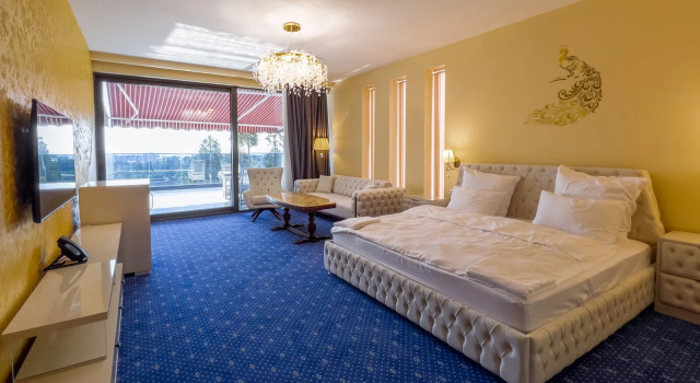 Апартаменты с балконом и с красивым видом из окна Бутик-отель Villa Elysium Park & SPA