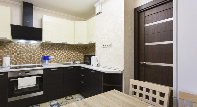 Uyutnaya okolo metro s kuhnej i balkonom Flat, Reservar Apartamento Hotéis baratos em Moscou