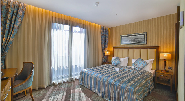Двухместный номер Deluxe с видом на море Adelmar Hotel Istanbul Sisli