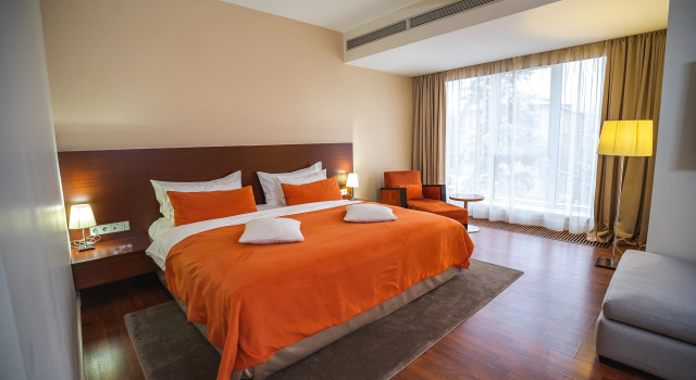 Двухместный номер Deluxe с видом на город Park Hotel Almaty
